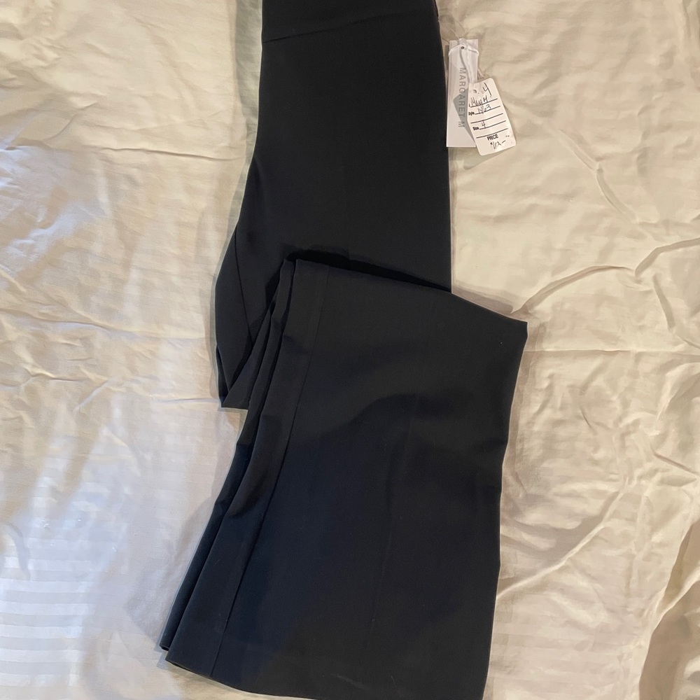 Margaret M Size 4 Black Poly/Rayon Slack